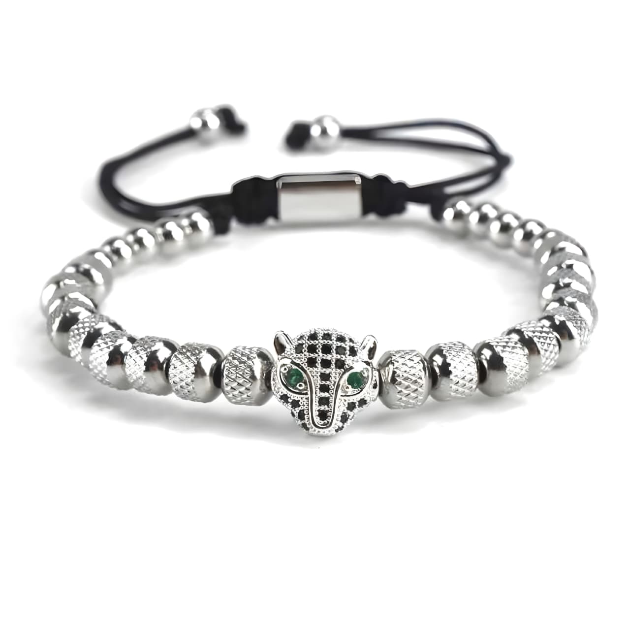 PULSERA PANTERA SILVER (OLD MONEY COLLECTION)