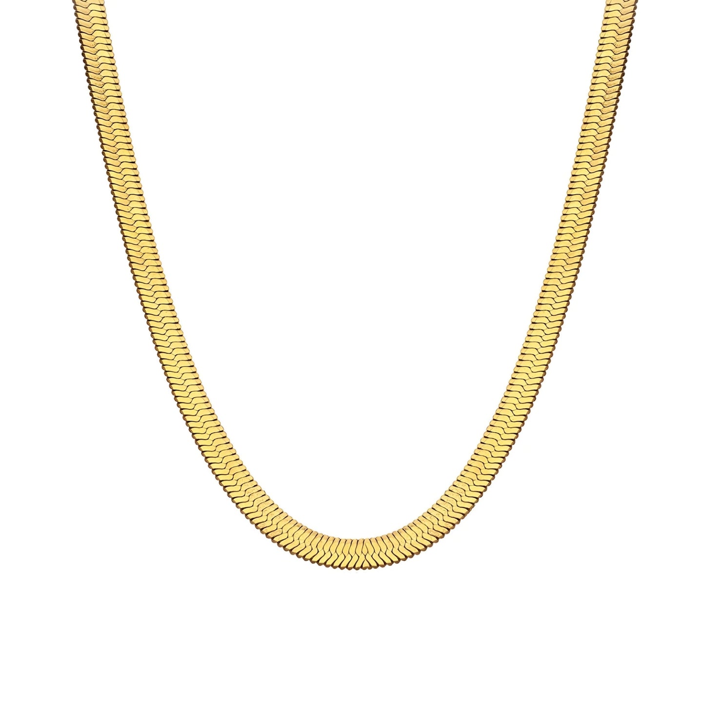 COLLAR SNAKE 4MM GOLD