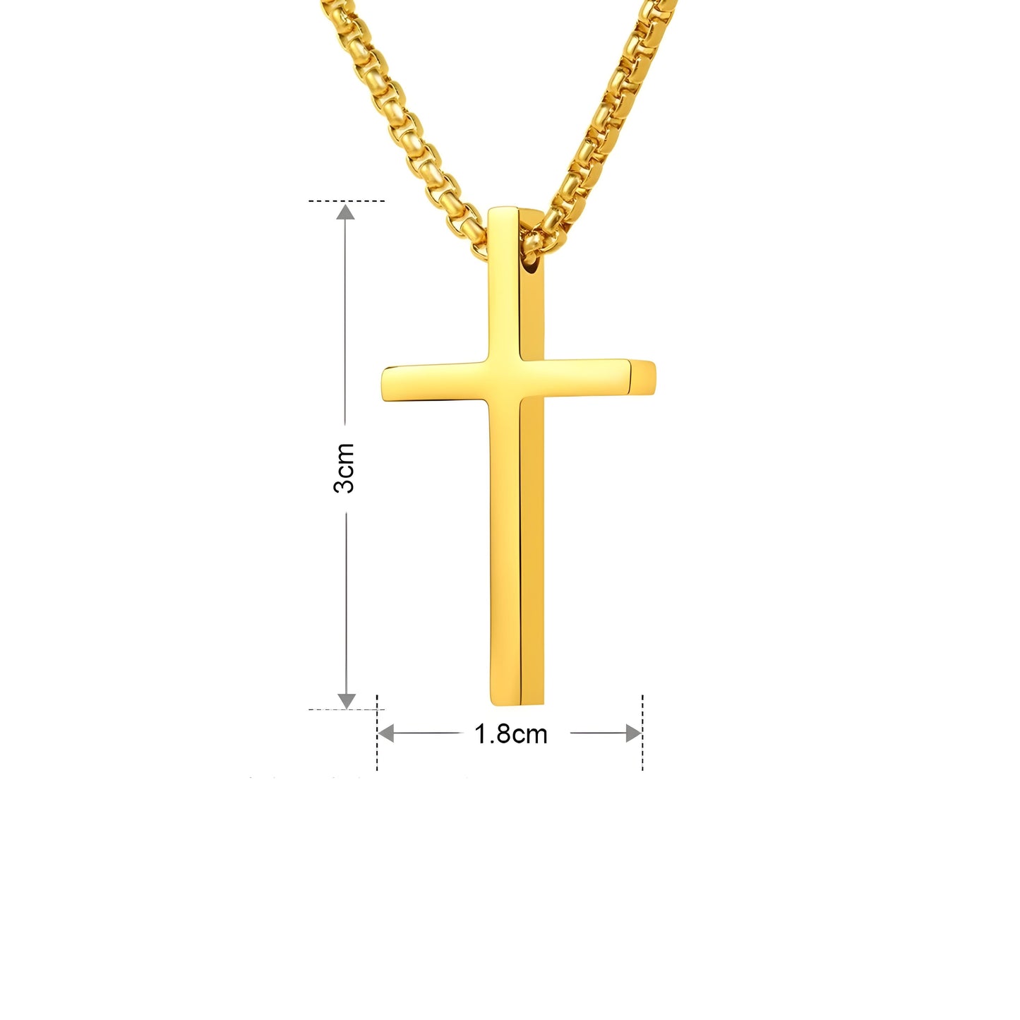 COLLAR CRUZ GOLD