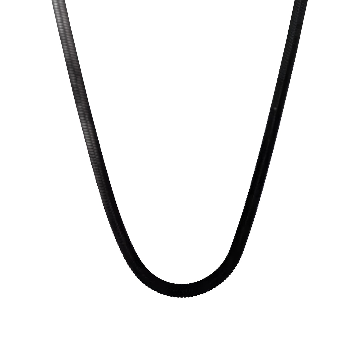 COLLAR SNAKE 4MM BLACK
