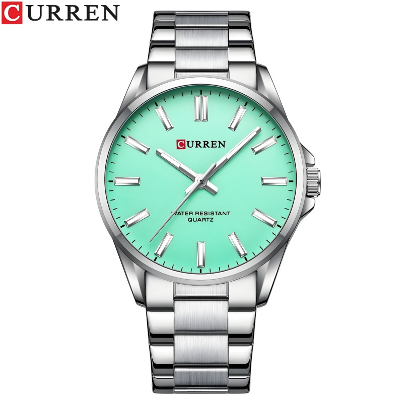 RELOJ CURREN ACERO INOX GREEN