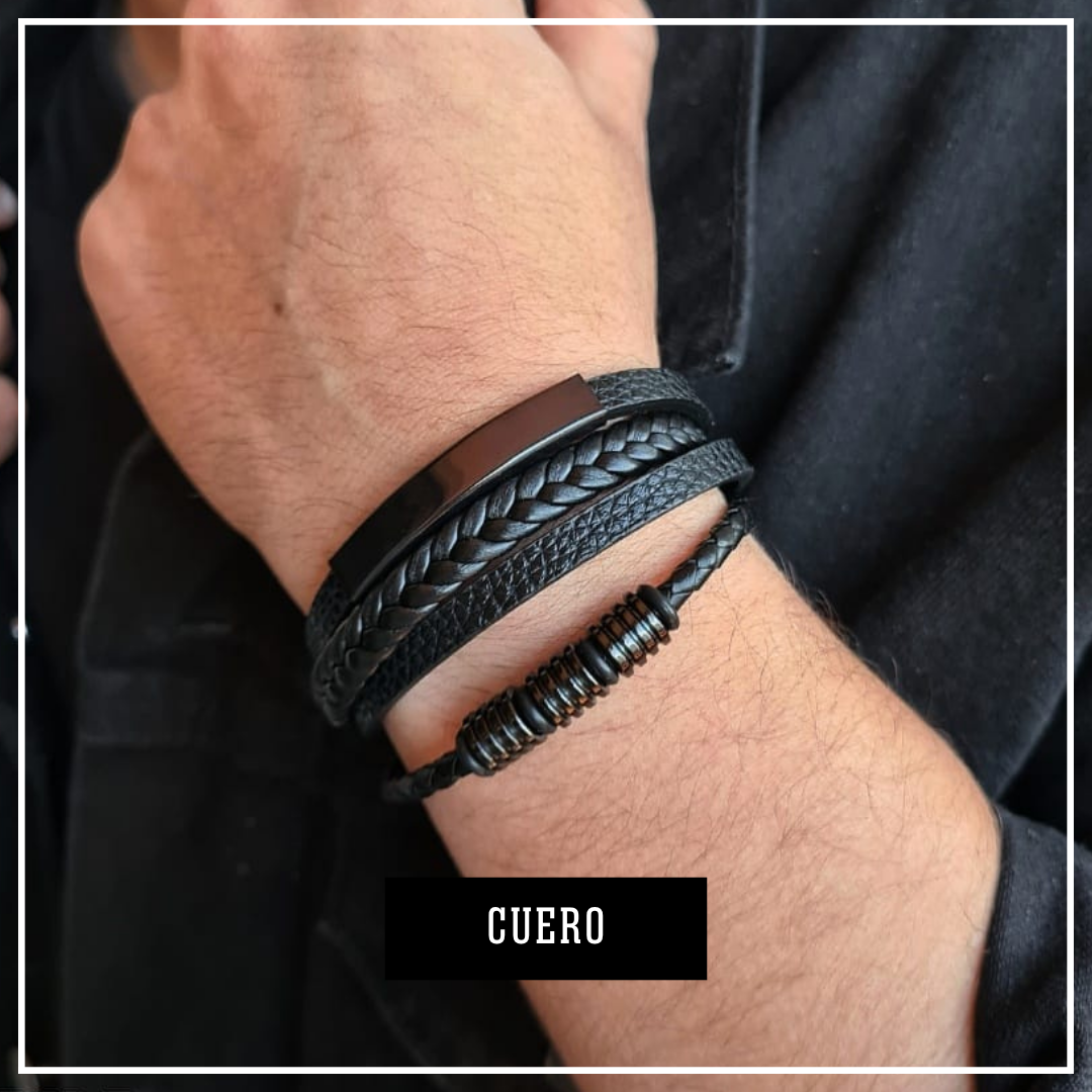 Pulseras Cuero