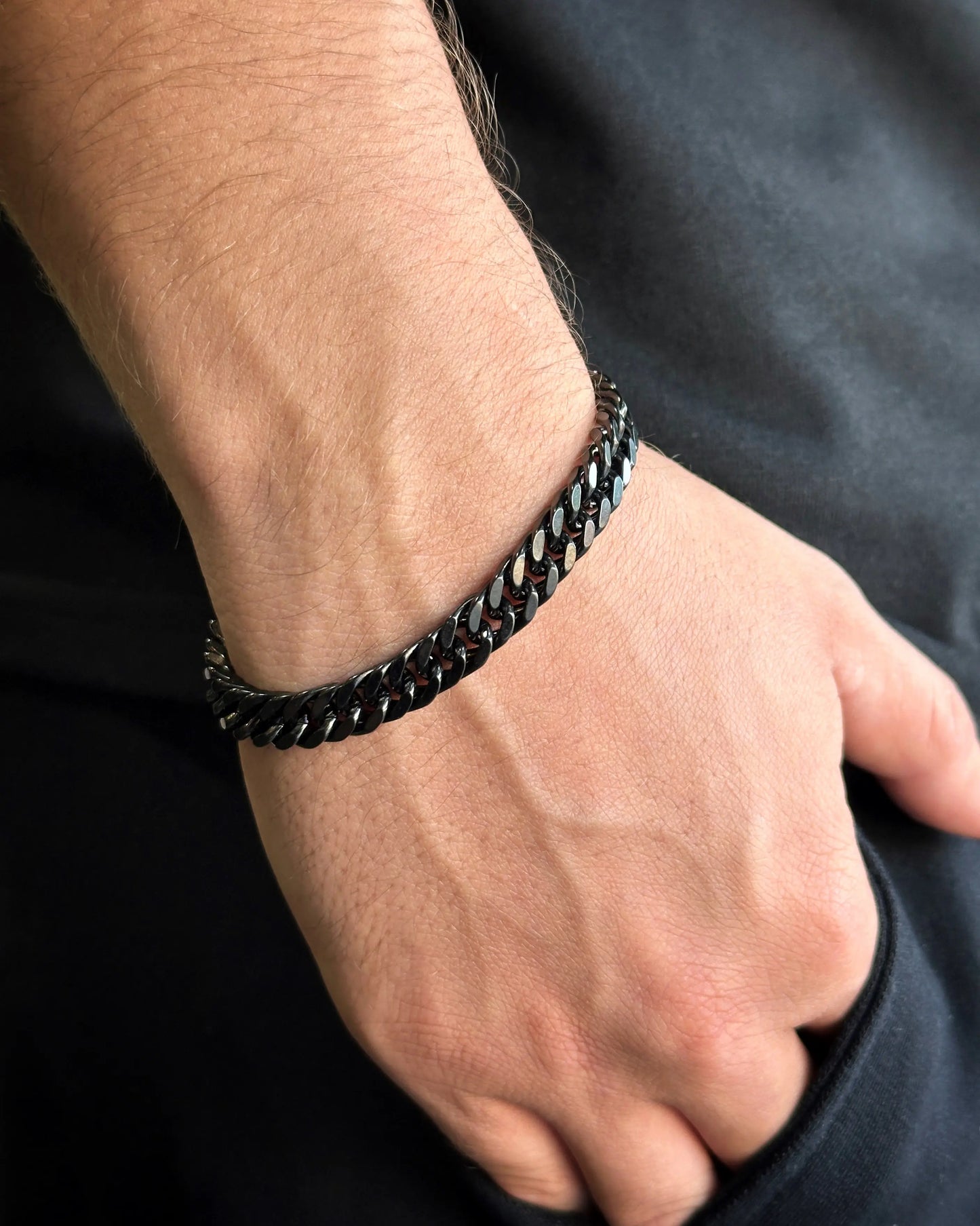 PULSERA CUBANA PREMIUM 8MM