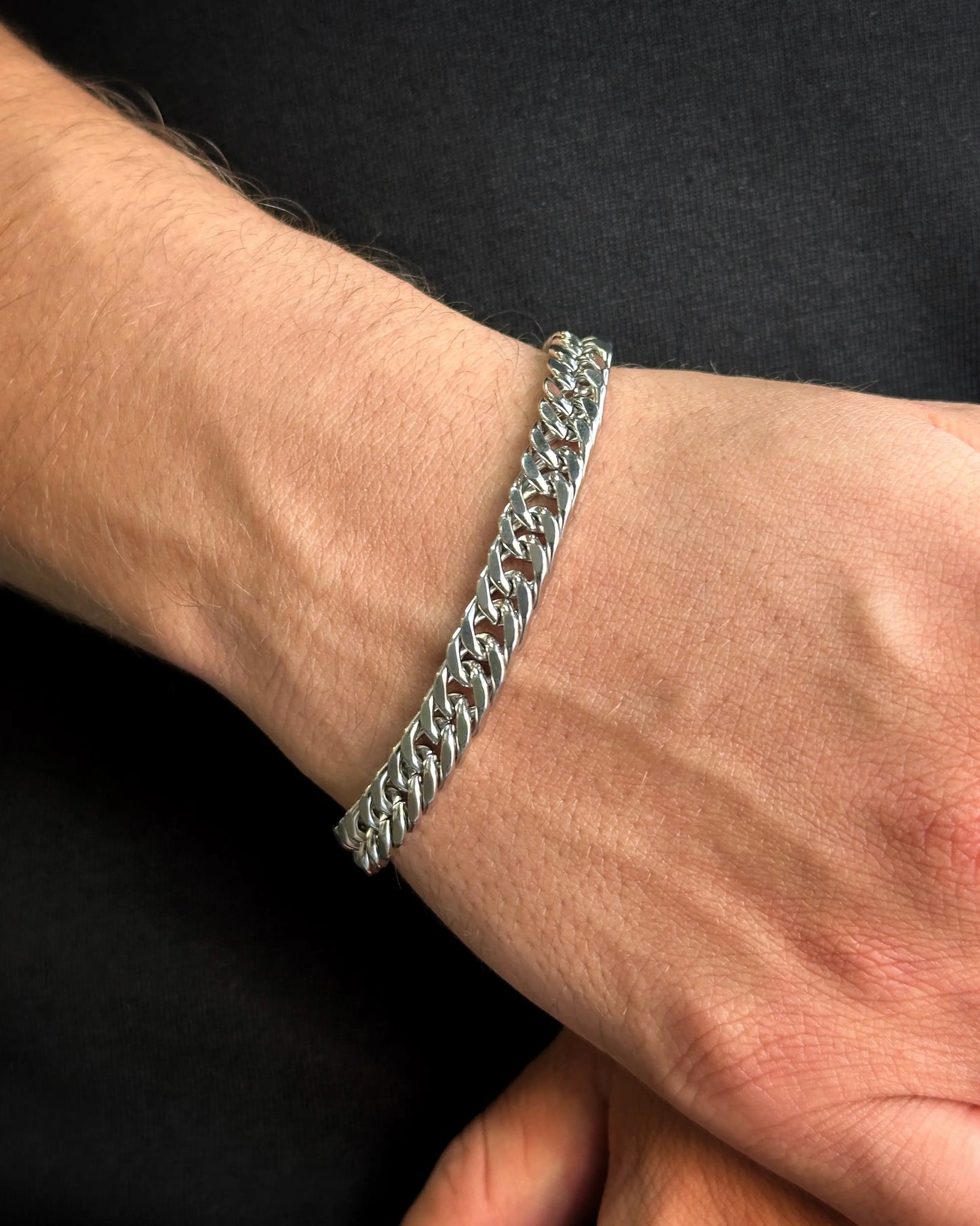 PULSERA CUBANA PREMIUM 8MM