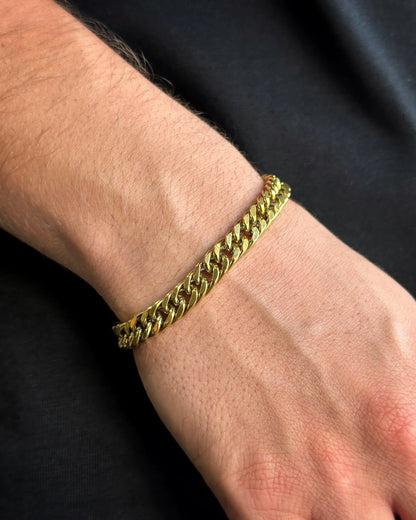 PULSERA CUBANA PREMIUM 8MM