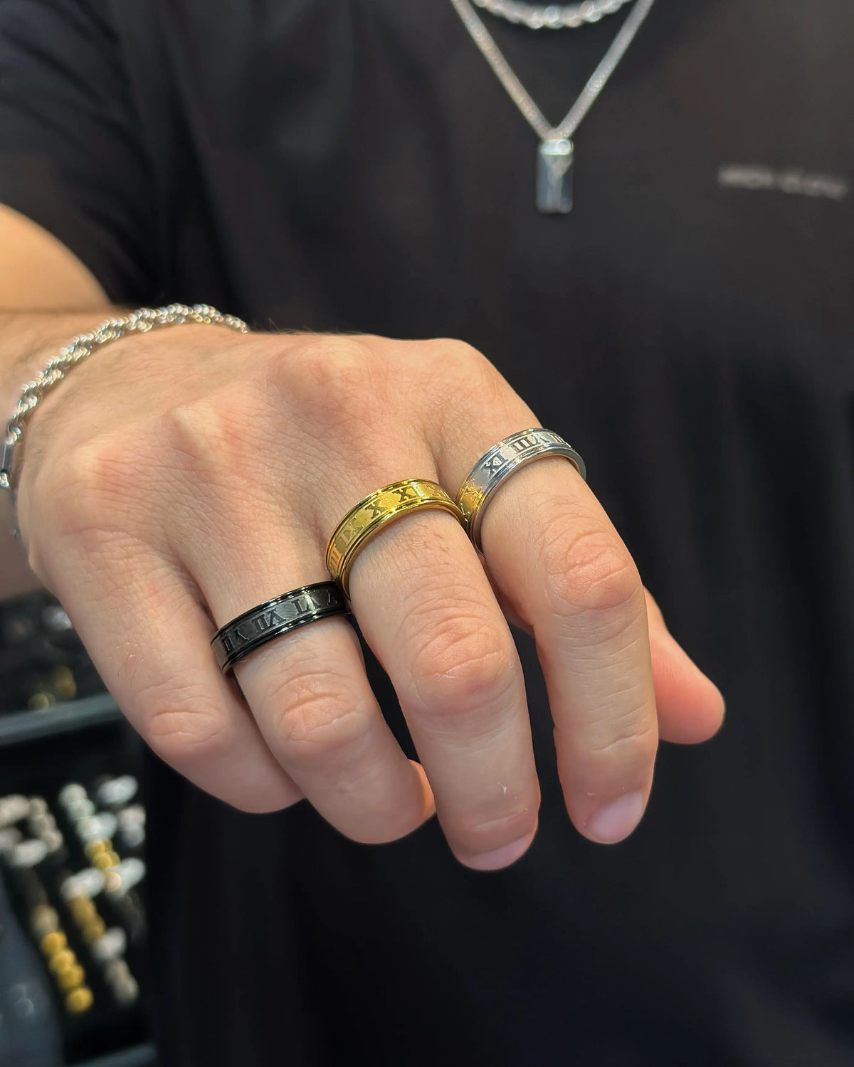 ANILLO ROMANO ACERO 316L