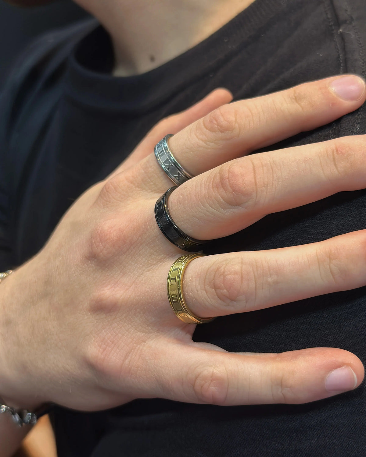ANILLO ROMANO ACERO 316L