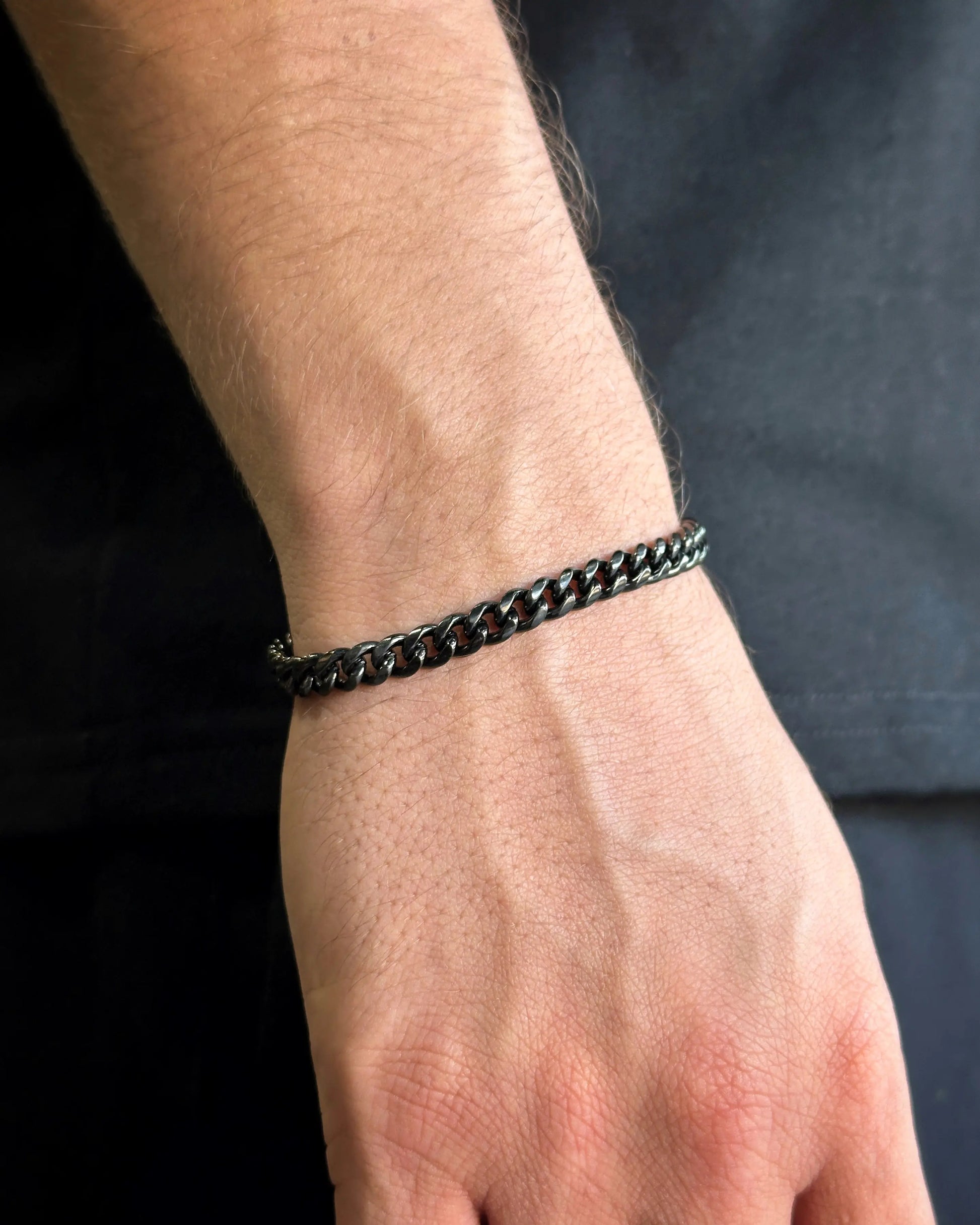 Pulsera Cubana Premium 6mm para hombre OuTribe
