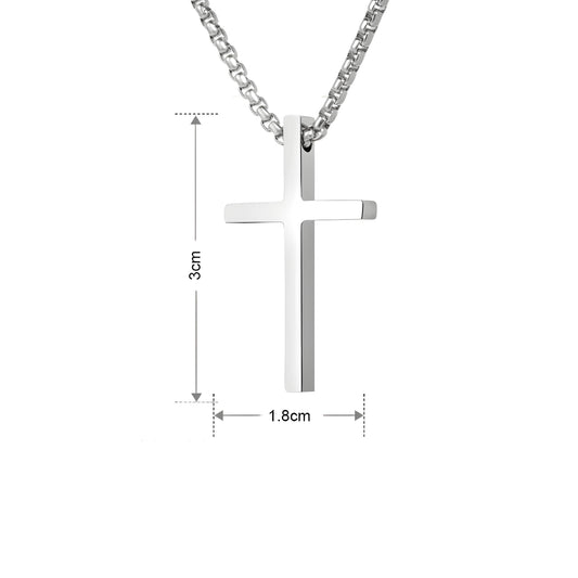 COLLAR CRUZ SILVER