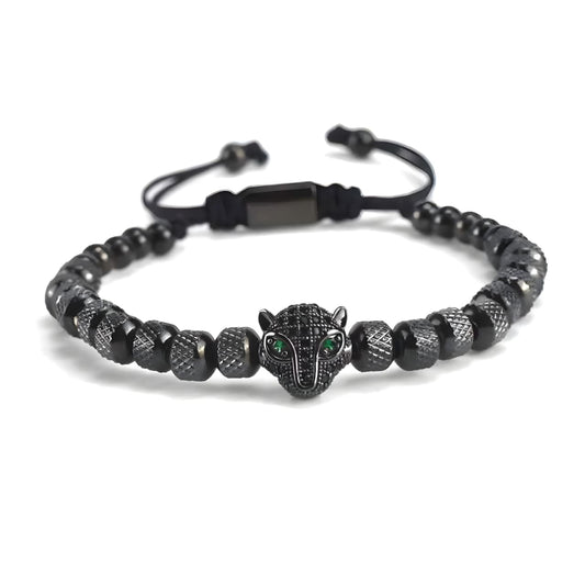PULSERA PANTERA BLACK (OLD MONEY COLLECTION)