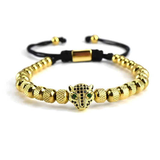 PULSERA PANTERA GOLD (OLD MONEY COLECCTION)