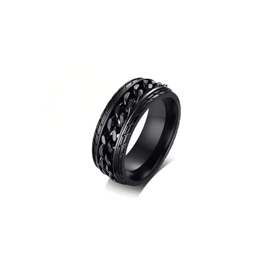 ANILLO GIRATORIO CADENA BLACK