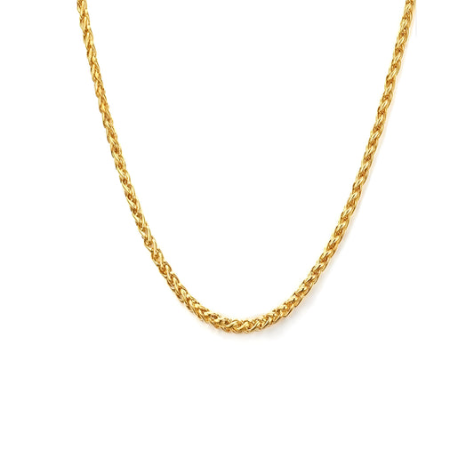 COLLAR TRENZADO 4MM GOLD