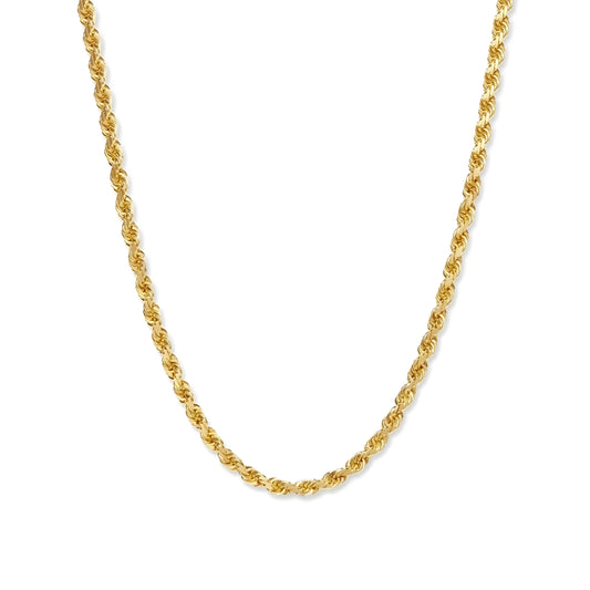 COLLAR ROPE 4MM GOLD