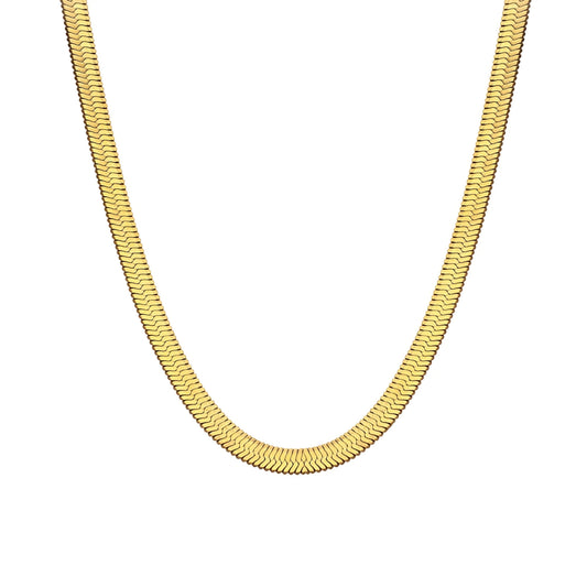 COLLAR SNAKE 4MM GOLD
