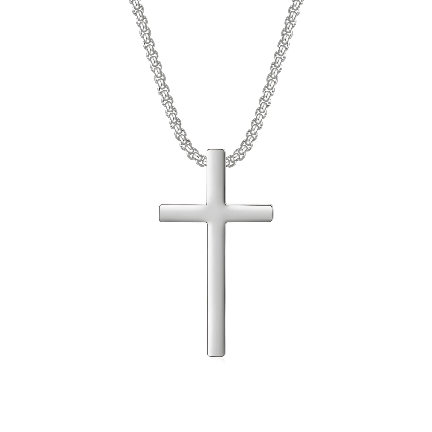 COLLAR CRUZ SILVER
