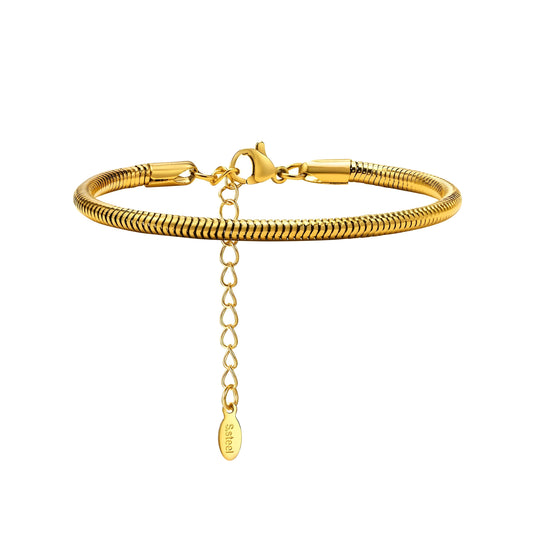 PULSERA SNAKE 4MM GOLD