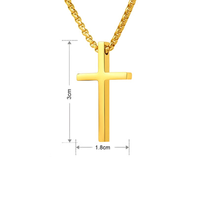 COLLAR CRUZ GOLD