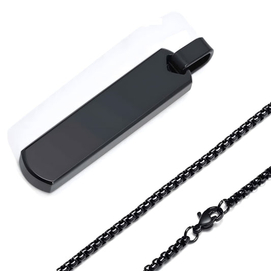 COLLAR BARRA 3D BLACK